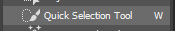 quick selection tool